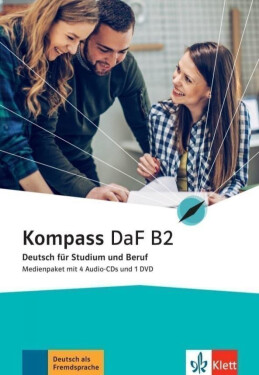 Kompass DaF 2 (B2) - Medienpaket (4Audio CD + DVD) - Birgit Braun