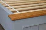 ARTEN (NANO Systems s.r.o.) Manželská postel FLEUR-L4P (Šedá) ROZMĚR: 160 x 200 cm