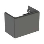 GEBERIT - Acanto Umyvadlová skříňka, 74x54x48 cm, 1 zásuvka, lávová 503.004.JK.1