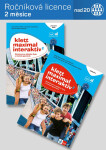Klett Maximal int. 2 – digitální licence - uč. s ps – ročníková &gt;20 žáků (2 měsíce)