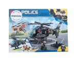 Mamido Stavebnice policejní vrtulníkem s dronem SWAT 2v1 200 dílů MT1130