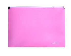 Spisové desky CONCORDE se zipem A5 - pastel růžová