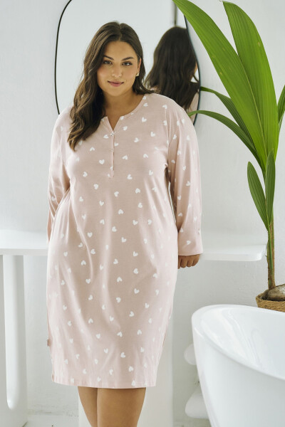 Taro Nori 3469 long/r 2XL-4XL Z25/26 dámské tričko růžová XXL