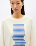 Tričko Thinking MU 3D Emily T-Shirt WHITE