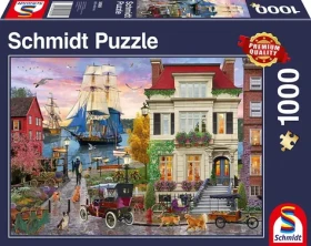 SCHMIDT Puzzle Loď v přístavu