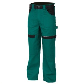 Ardon H8104 Cool Trend Pracovní kalhoty do pasu zelená / černá