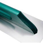 Hladítko nerezové 480 x 130 mm, dřevěná rukojěť, 10 x 10 zubů, STALCO