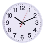 DONAU nástěnné hodiny, 34 cm, bílé