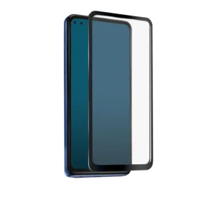 SBS Full Cover Tvrzené sklo pro Motorola Moto G 5G Plus černá (TESCRFCMOG5GK)