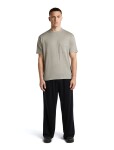 Unisex merino triko krátký rukáv ICEBREAKER Unisex Merino 150 SS Pocket Tee, Smokey Grey velikost: L