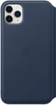 Apple iPhone 11 Pro Max Leather Folio Deep Sea Blue MY1P2ZM/A