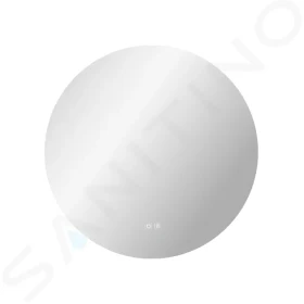 Kielle Zrcadlo s LED osvětlením a vyhříváním, průměr 80 cm 50324061
