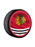 Inglasco / Sherwood Puk Chicago Blackhawks Reverse Retro Jersey 2022 Souvenir Collector Hockey Puck