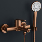 REA - Vanová nástěnná baterie Ontario Brush Copper REA-B0973