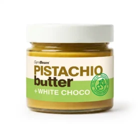 Pistáciové máslo s bílou čokoládou - GymBeam (220 g) (113698-1-220g)