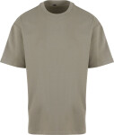 New Morning Studios NM 003 Unisex oversize tričko z těžké bavlny 57.0003 pale olive XS