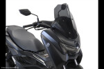 Yamaha Nmax 125, Nmax 155 25 Skútr plexi Powerbronze 445 mm - žlutá
