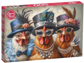 Puzzle Cherry Pazzi 500 dílků - Vyšší společnost