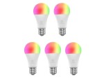 Smart LED žárovka E27 10W RGB CCT WOOX R9074/5pack WiFi Tuya sada 5ks