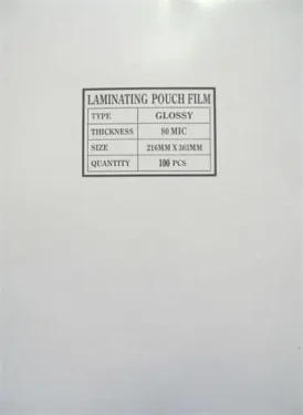 Fellowes Laminovací fólie A4 / 80 mic / lesklá / 100ks (LAMPOA4CTN080)