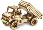 WOODEN CITY 3D Dřevěné puzzle Superfast Nákladní auto