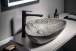 SAPHO - DALMA keramické umyvadlo na desku, 58,5x39 cm, grigio 213