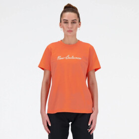 Tričko New Balance S/S Script Tee Gfr W WT41909GFR m