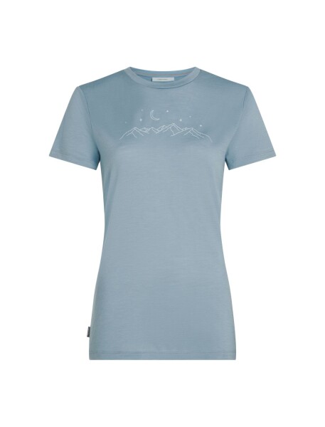 ICEBREAKER Wmns Mer 150 Tech Lite SS Tee Sparkling Sta, Flint Blue velikost: M