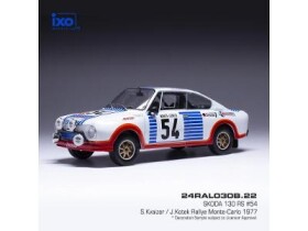 Škoda 130 RS - Rallye Monte-Carlo 1977 #54 Kvaizar - Kotek 1:24 IXO