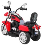 Mamido Dětská elektrická motorka Chopper červená