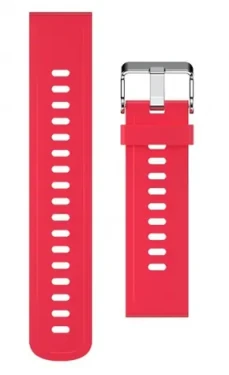 Aligator Silikonový řemínek 22mm červený (22AW0010)