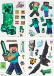 Minecraft samolepky na sklo - Paladone