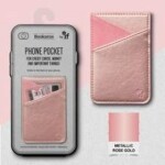 Pouzdro na doklady Rose gold