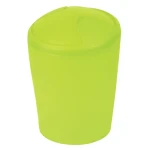 Spirella MOVE výklopný odpadkový koš 5 L zelený / plast (7610583095770)