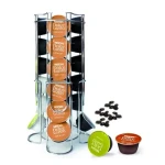 MAXXO Stojánek na kapsle Dolce Gusto / 24 ks / chrom