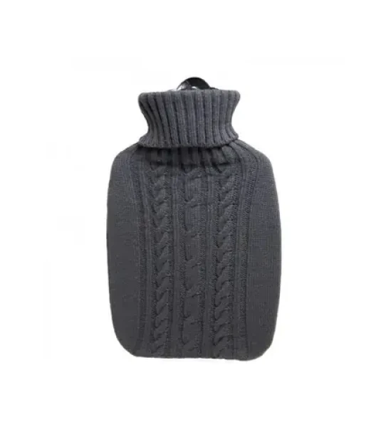 Hugo Frosch Classic Termofor s šedým pleteným obalem (4250098505659)