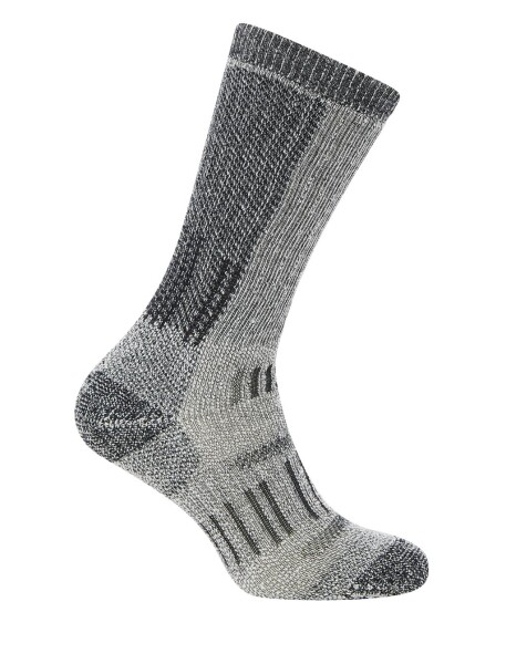 ICEBREAKER Mens Hike+ Mountaineer Mid Calf, Jet Heather/Black velikost: 44,5-46,5 (L)