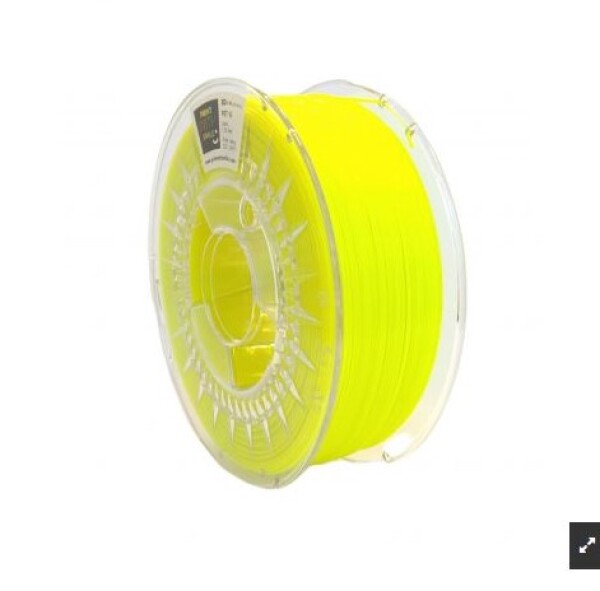 PET-G filament Neon Yellow 1,75 mm Print With Smile 1 kg