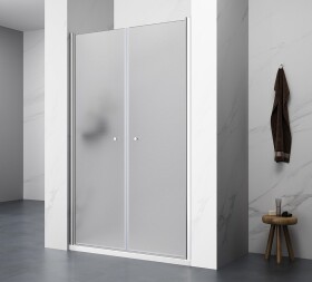AQUALINE - PILOT otočné sprchové dveře dvojkřídlé 800 PT082