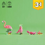 LEGO LEGO® Creator 3 v 1 31170 Divoká zvířata: Růžový plameňák