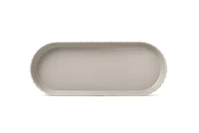 BlimPlus Minerva Tác oválný M moka grey / Tác / plast bez BPA / do myčky, lednice i mikrovlnky (VS006-00000M-319)