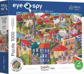 Trefl - Puzzle - UFT Eye-Spy Sneaky Peekers: Paříž