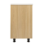 Koupelnová skříňka s umyvadlem Naturel Lucca 59x70x45 cm dub mat LUCCA60D LUCCA60D