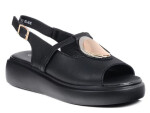 Dámské sandály na platformě GR51-603 Černá - S.Barski černá 38