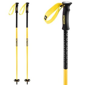 Lyžařské hůlky FACTION yellow 20/21 Délka hůlek: 115cm