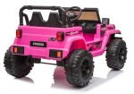 Mamido Dětské elektrické autíčko Jeep Speed růžové