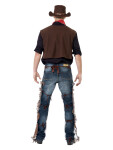 Smiffys.com Kostým kovboj hnědý Velikost: L