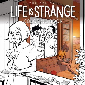 The Official Life Is Strange Coloring Book, antistresové omalovánky, Raoul Barbet