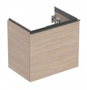 GEBERIT - Acanto Umyvadlová skříňka, 60x54x42 cm, 2 zásuvky, dub 503.008.JH.1