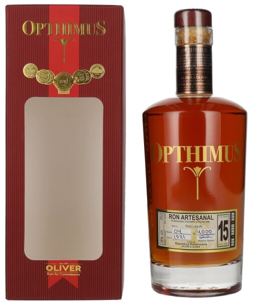 Opthimus Res Laude Rum 15y 38% 0,7 l (tuba)